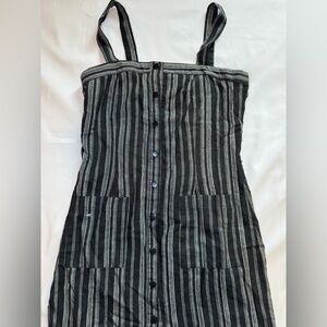 Forever 21 Monochrome Striped Dress